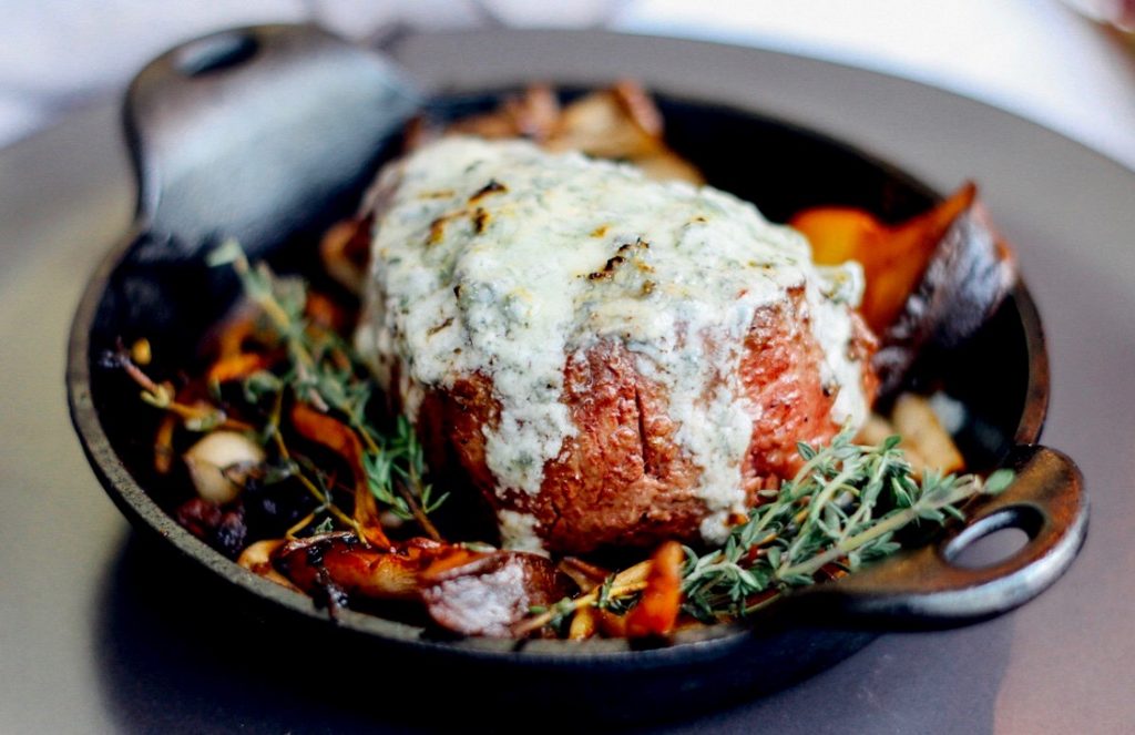 Filet Mignon with Wild Mushrooms and Creamy Gorgonzola Sauce - The Mad ...