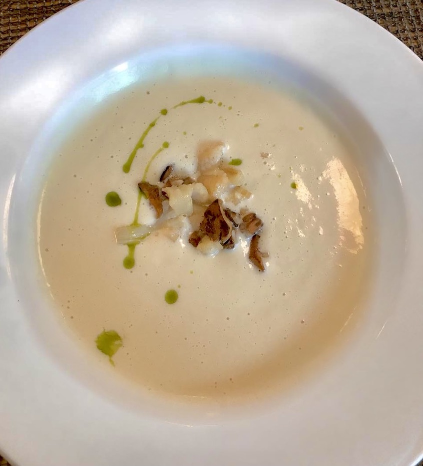 Roasted Creamy Cauliflower Soup