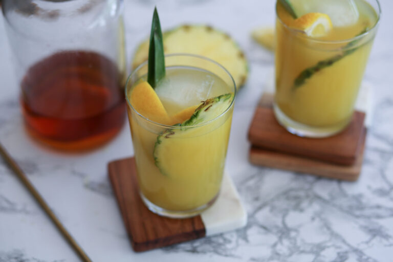 Pineapple-Bourbon Lemonade