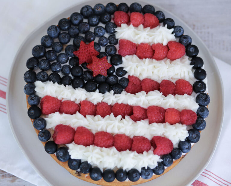 Patriotic Lemon Cake