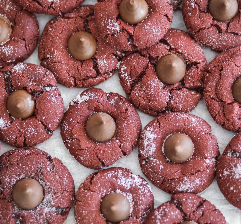 Red Velvet Kiss Cookies