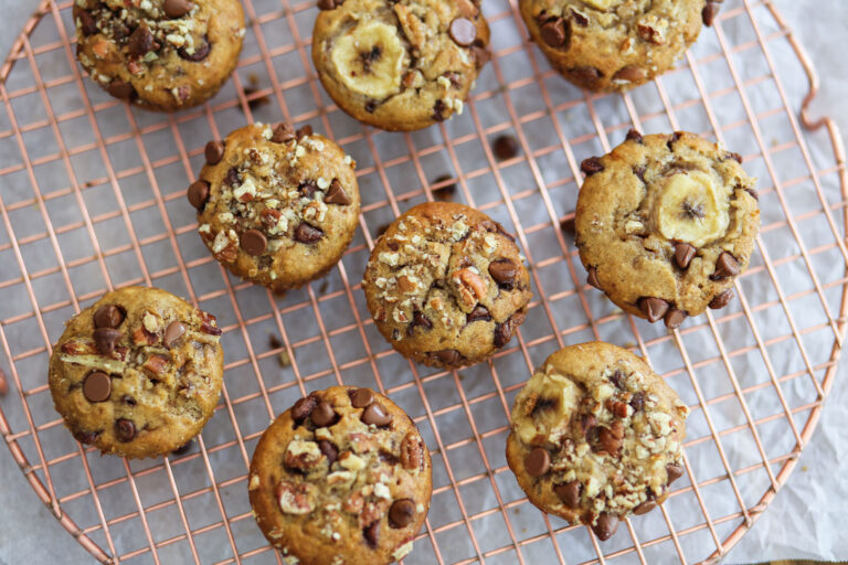 Brown Butter Banana-Chocolate Chip Muffins
