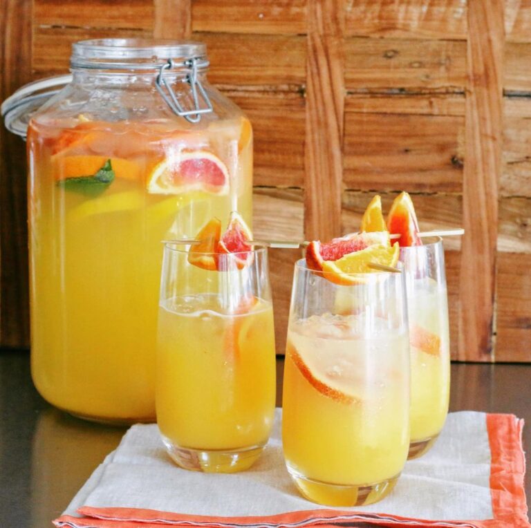 Triple Citrus Mimosas