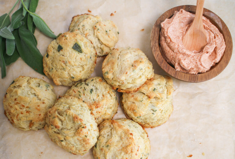 Sage and Parmesan Buttermilk Biscuits