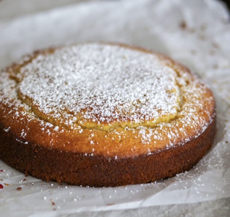 Grapefruit-Polenta Olive Oil Cake