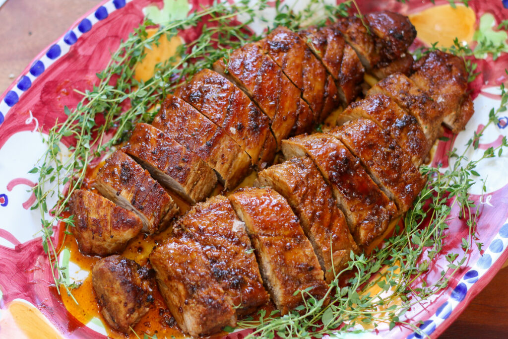 Honey Garlic Pork Tenderloin