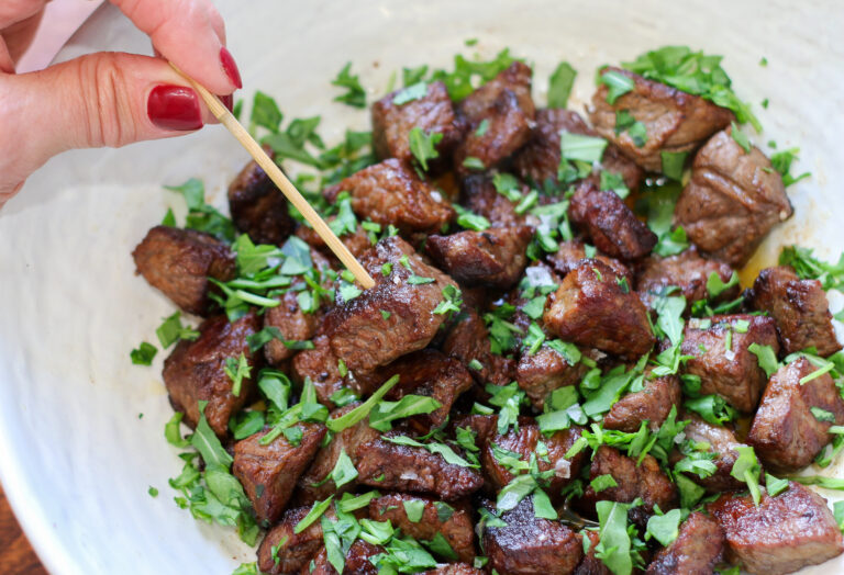 Garlic Butter Steak Bites