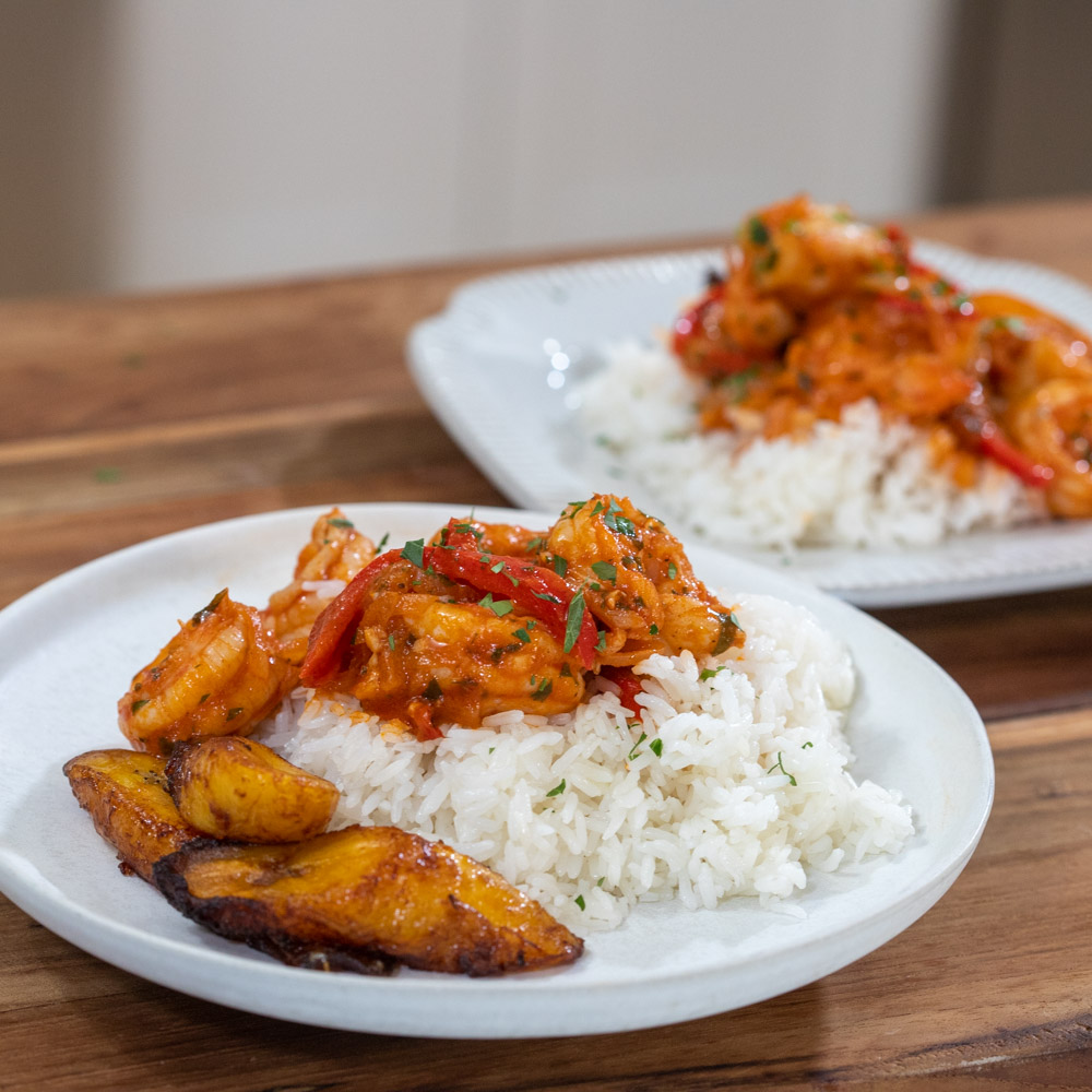 Camarones Enchilados (Shrimp Creole)